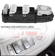 ที่มีคุณภาพสูง2229056800 A2229056800สำหรับ Mercedes C300 C63 C350e W205รถด้านซ้ายหน้าต่างโทสวิทช์