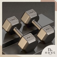NestHome Bern Hexagon Dumbbells 2-10kg For Ladies Hexagon Shape