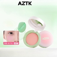AZTK Air Cushion Powder Blusher Women'S Air Cushion Powder Blusher Shrink Bright Swelling Color Port
