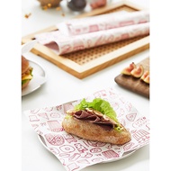 Baking Creative Greaseproof Paper French Fries Pad Paper Fried Products Food Grade with French Fries