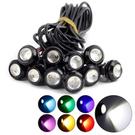 Eagle Eye Light Car led Bulb Motorcycle 18MM Eagle Eye Light Ultra-Thin Eagle Eye Waterproof Amber P