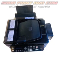 PRINTER EPSON L550 INKJET PRINT+COPY+SCAN+FAX  มือ2 การเชื่อมต่อผ่าน Ethernet ในตัวเครื่อง และยังรอง