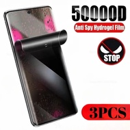 3Pcs Anti-Spy Hydrogel Film For Honor Play 60 50 40 10C 10 9T 9C 9A 8T Plus Privacy Screen Protector