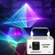 [Fast Ship] Single head full-color scanning laser, laser light, line laser, party light, disco light