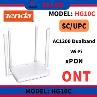 Tenda HG10C AC1200 Dualband Wi-Fi xPON ONT Fiber Optic Router - High-Speed Internet for Your Home