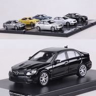 KING MODEL 1/64 Benz C63 AMG W204 Alloy Diecast Car Model Toy Birthday Gift