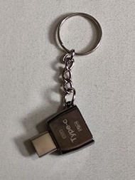 全金屬鎖匙扣型 usb轉type C OTG 包信封平郵