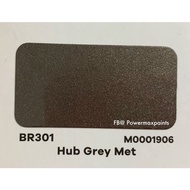 AIKKA BR301 HUB GREY MET 4:1 2K BRAKE CALIPER PAINT With HARDENER