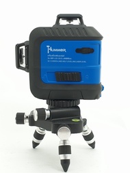 เลเซอร์วัดระดับแสงสีเขียว 12 เส้น พร้อมอุปกรณ์ HUMMER รุ่น XBR-L05-3D/G