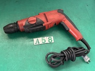 【有中-日本外匯品】喜利得/喜得釘 HILTI TE2(無型號名牌) 四溝(二用)免出力電鑽 {A58}