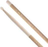 Diamondback Drumsticks Hickory Laser Engraved Drum Sticks (5AN)