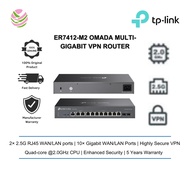 TP-Link ER7412-M2 Omada Multi-Gigabit VPN Router with Up to 11 WAN Ports and Multi-WAN Load Balancin