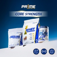 [Set สุดคุ้ม] PR1ME Whey Protein Chocolate + BCAA Rasberry + Creatine - ไพร์ม เวย์โปรตีน ช็อคโกแลต +