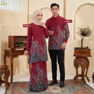 Desa Murni Batik - Baju Sedondon Kurung Batik Alana & Kemeja Batik DM 7.0 (Swiss Crepe) - Katalog 9