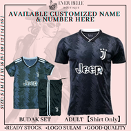 VG2 518/219 Unisex Logo Sulam Baju Jersey Juventus Jeep Football Team Dewasa/Budak Set | Jersi Bola Sepak Malaysia Family Set( Hot Item 2023 )