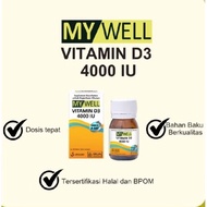 Mywell Vitamin D3 4000/ 1000 IU 20 Tablets/Mywell Vitamin D3