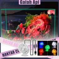 USB Fish Tank Light RGB Color Changing Submersible Spotlight For Aquarium Decor