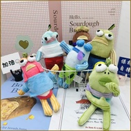 SpongeBob SquarePants Bikini Bottom Resident Dazed Fish Ugly-Cute Plushie Doll Keychain Bag Charm