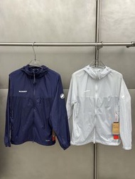 全新MAMMUT Glider Light MAMMUT風衣 女士輕薄皮膚衣連帽防曬衣MAMMUT 風衣 MAMMUT jacket MAMMUT外套