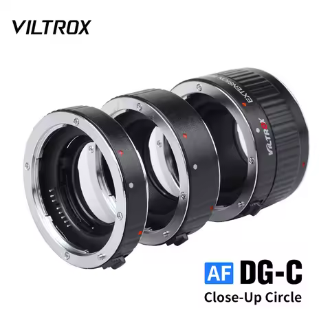 Viltrox DG-C Macro Lens Adapter 12mm 20mm 36mm Metal Mount Auto Focus Extension Tube for Canon EOS 7