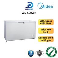 Midea Chest Freezer 500L Gross 418L Nett Peti Freezer Murah Deep Freezer Peti Sejuk Beku Frezer Besa