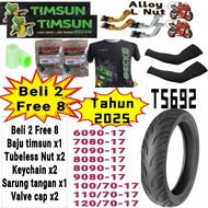 ［Free 12 Gift 🎁]Timsun Tayar TS692 Size 17 Tubeless 6090-17 7080-17 7090-17 7080-17 8080-17 8090-17 