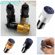 QUINTON PD USB Car Charger, 12W Type C USB C Car Charger, Small 12V-24V 3.1A Charger Adapter Tablet