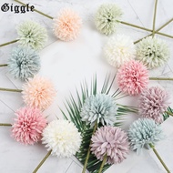 Decor Artificial Chrysanthemum Ball Flowers Plastic Silk Package Content