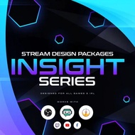 [Overlay] Insight Series Package - OBS Studio, Streamlabs, Facebook Gaming, YouTube, Twitch, StreamElements