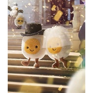 Jellycat Uk Boiled egg Boiled Egg Fried Egg Emoji Plush Comfort Doll