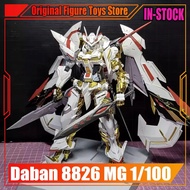 Ada Stok MG 1/100 Daban 8826 Astray Gold Frame Assembly Model Kit Anime Action Figure Mbf-P01 Robot 