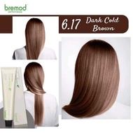 Bremod Hair Color 6.17 Dark Cold Brown Hair Dye
