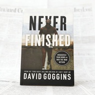 Paper Books Never Finished by David Goggins English Books