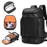 Men travel backpack large capacity trekking Backpack Business 17 Inch Laptop Backpack 50L Hiking fashion Backpack With shoe bag
