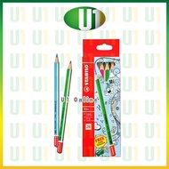 Stabilo 6's Trio 2B Pencils- 364/2B-6