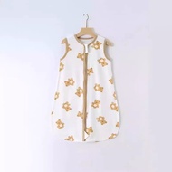 Comfort Swaddle Zip Sleep Bag Ultra Butterfly Cotton 2-Way Infant Zip Baby Zip Cartoon 0-12 Month