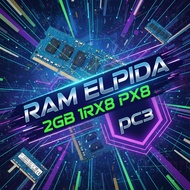 Elpida 2GB Laptop Ram - 2Rx8 PC3-10600S