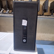 Pc hp prodesk core i3 gen 4 ram 4gb hdd 500gb ready to use