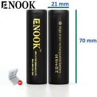 [Spot Goods] 1-2PCS Enook 21700 5000mAh Max 40A rechargeable 3.7V battery for battery pack