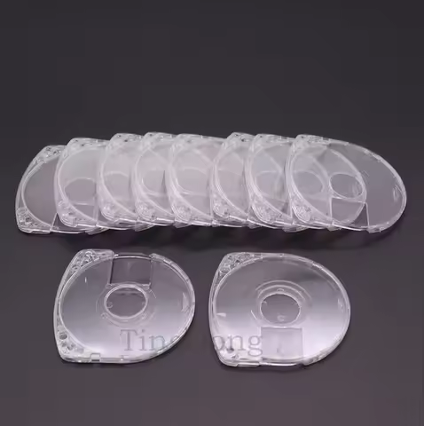 10PC Game Disc Storage Shell Case Cover PSP UMD Protective Box Replacement Clear UMD Disc Case Shell