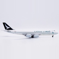 Ready Stock JC Wings 1: 400 Cathay Pacific Aircraft B747-8F B-LJN Alloy Aircraft Model