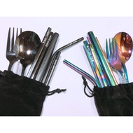 [READY STOCK] BTS Boy With Luv Black Swan Customized Cutlery Set