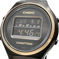 CASIOCasiotron TRN-50ZE-1AJR 50週年紀念款 Tough Solar 手錶，不鏽鋼材質，太陽能電波校時，黑色錶盤/黑色錶帶，男士款 [二手]
