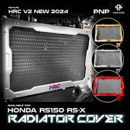 RS RSX Radiator Cover I Dust Protector Net Design I HRC V2 NEW 2024 For HONDA RS150 RS-X