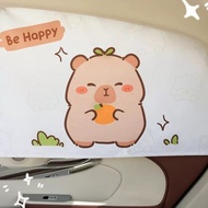 Capybara Car Windshield Sunshade, Anti-UV Heat Insulation - Sunshade
