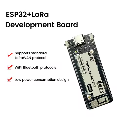 Stick Lite ESP32+LoRa V3 Development Board ESP32-S3FN8 CP2102 SX1262 433-510MHZ 863-928MHZ WiFi Blue