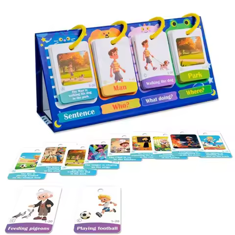QWE-Educational Learning Tools 80 Sentence Building Games, Vocabulary And Grammar Practice Activitie