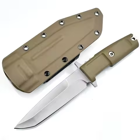 EX FULCRUM All-in-One Portable Straight Knife Outdoor Multi-functional Knife Wilderness Survival Kni