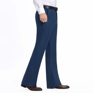 Men's Summer Thin Flared Pants, Men's Plus Size Suit Pants