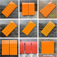 Glossy Matte Hermès Orange Checkered Brick300600Wine Red Wall Tiles Ceramic Tiles Kitchen Bathroom G